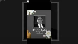 End of the Era 💔 R.I.P. Tata Ratan💐#lostgenius #indiandeveloper