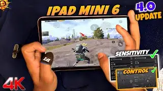 IPAD MINI 6 PUBG SENSITIVITY AND CONTROL 2025 🔥 PUBG SENSITIVITY 2025 NEW UPDATE ❤️