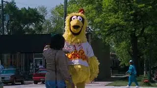 Man in Chicken Costume VS KFC