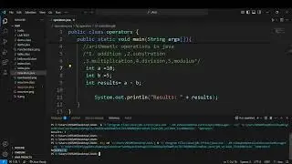 Arithmetic Operations in Java (Addition, Subtraction, Multiplication, Division, Modulus)