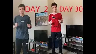 Ringfit DAY 30 My Biggest Accomplishment (Weight Loss Comparison)
