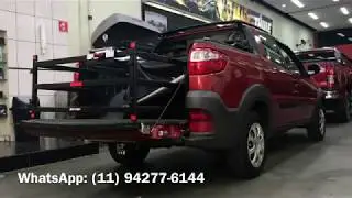 Nova Fiat Strada - Extensor de Ca&ccedil;amba instalado na Fiat Strada - Auto330 Acess&oacute;rios