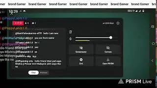 Live streaming of Brand gemar Mini militia