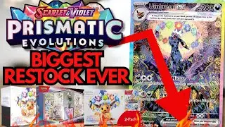 Prismatic Evolutions Will Have the Biggest Drop of Any Pok&eacute;mon Card Set