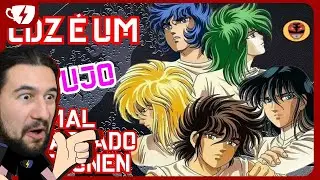 CAVALEIROS DO ZODIACO &Eacute; UM SHOUJO | React do Trov&atilde;o @CanalOtaking