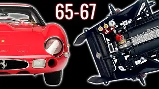 Chłodnica, stabilizator, klakson Ferrari 250 GTO w skali 1/8 | Części od 65 - 67 | FIZI Publishing