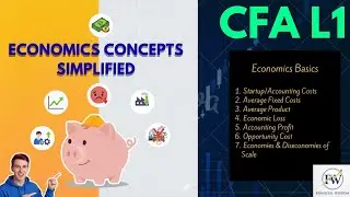 CFA L1: Economics & Accounting Basics Simplified #cfalevel1 #finance #bcom #bms 