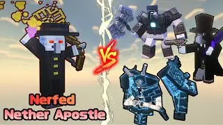 Nerfed Nether Apostle vs Nameless Guardian,The Immortal and Head Hunter