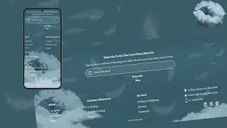 Website Footer With Subscribe Option - Coffee Shop Website || HTML & CSS.