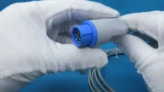 ADP 10031A Compatible Schiller Kontron Defigard 5000 SpO₂ Adapter Cable