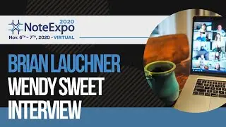 NoteExpo 2020 Brian Luachner With Wendy Sweet Interview
