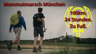 Habe ich mich übernommen? Mammutmarsch München 2023, 100km in 4k