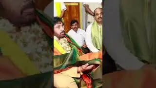 Pawan Kalyan Taking Deeksha  #pawankalyan #temple #shorts #tirupati #10days #pspk #deeksha #bgm