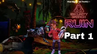 Five nights at freddy's security breach ruin part 1 (What happened to Monty)