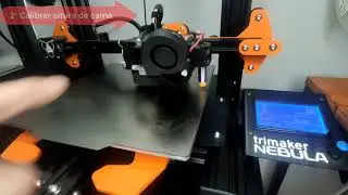 Calibracion de cama con inductivo para Trimaker Nebula Plus
