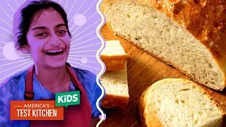 How to Make Almost No-Knead Bread | Test Kitchen Kids Takeover