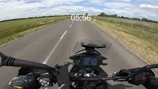 KTM 390 Adventure 0-100 km/h Acceleration (0-60 mph)
