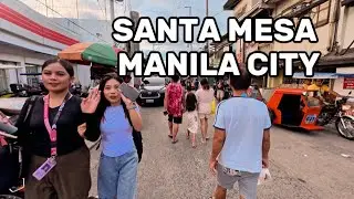 SANTA MESA, MANILA 4K Walk &ndash; Residential & Major Roads | No Commentary Ambient Walking Tour 2025