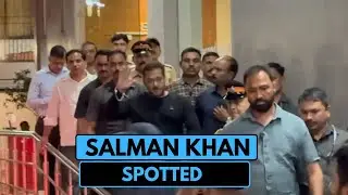 Salman Khan At Spotted Hinduja Hospital