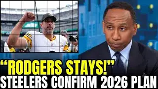CONFIRMED: Rodgers stays through 2026 as STEELERS lock in the long game | Steelers News