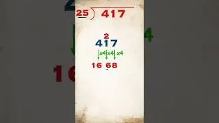Division by 25 | Division Vedic Trick / division short trick | #shorts #short #viral #division