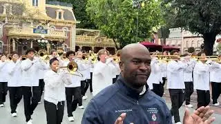 Pasadena city college rose parade honor band Disneyland 2026