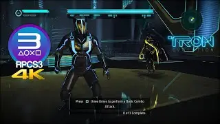 RPCS3 0.0.16-12314 | Tron Evolution 4K 60FPS UHD | PS3 Emulator Gameplay