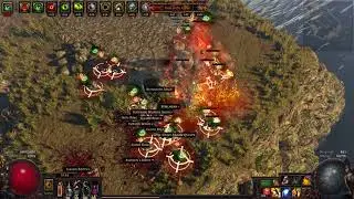 Path of Exile Infernal Blow Molten Strike Nebuloch 75 Peninsula
