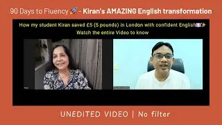 🌈 Authentic & Uncut 🚀: Kiran&rsquo;s Amazing 3-Month Transformation in English ✨🗣️