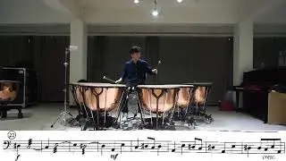 [Timpani Excerpt] Frank Martin Concerto 7 wind instruments, timpani, percussion and string orchestra