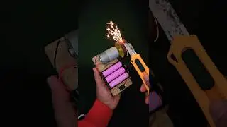 Amazing Sharpening Machine  😱  DIY Sharpener with DC RS-555 Motor #diy #shorts #ytshorts