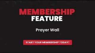 The Uncommen Membership: Prayer Wall