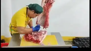 how to primal and debone half pork carcass