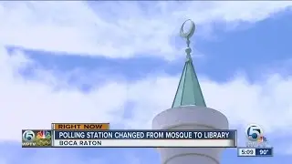 Islamic Center of Boca Raton removed as polling site