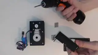 How to assemble DIY 109:1 harmonic gearbox from Marglinally Clever Robots
