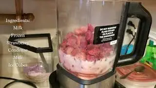 HomeMade IceCream Using Ninja Foodi Blender/reel
