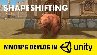 Devlog Ep. 23: Transformation spells - Project IMP (MMORPG in Unity)
