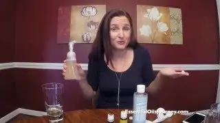 DIY Foaming Hand Soap with Thieves Essential Oil Young Living