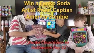 12 Days Till Halloween Countdown & Captain America AP Funko Soda Giveaway