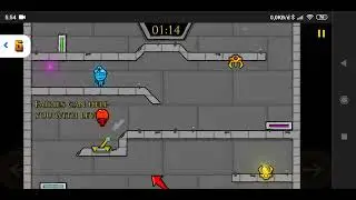 Bermain game online di google.judulnya FRIV5 FIREBOY AND WATERGIRL yang  part 1