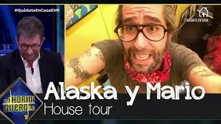 Alaska y Mario nos hacen un 'House tour' por su exc&eacute;ntrica casa - El Hormiguero 3.0