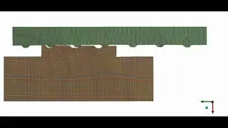 Rebar pullout from steel, no failure model   Axisymmetric Explicit Dynamics Model