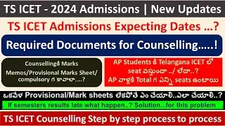 TS ICET Counselling Step by step process to process  | Required Documents for Counselling&hellip; ! #tsicet