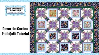Down the Garden Path Quilt Tutorial | Heidi Pridemore