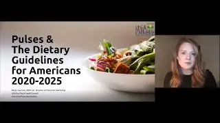 Address on Role of Pulses in Nutrition by Ms. Becky Garrison, USADPLC & American Pulse Association