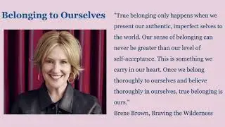 Earned Secure Attachment and Authenticity