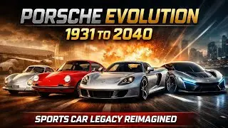 Porsche Evolution 1931 to 2040 | Sports Car Legacy Reimagined