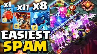 th12 spam attack strategy😎😱😎|#clashofclans #ytshorts #@mohammedsaifullah5309 #viralvideo #games 