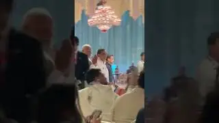 Live Video Radhika & Anant Ambani Get Blessings From PM Narendra  #ambaniwedding #wedding #pmmodi