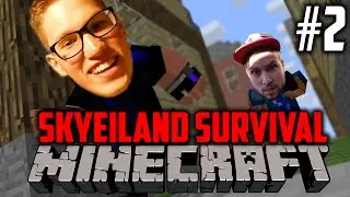 IK VAL NAAR BENEDEN! - SkyEiland #2 (Minecraft Skyblock Island)